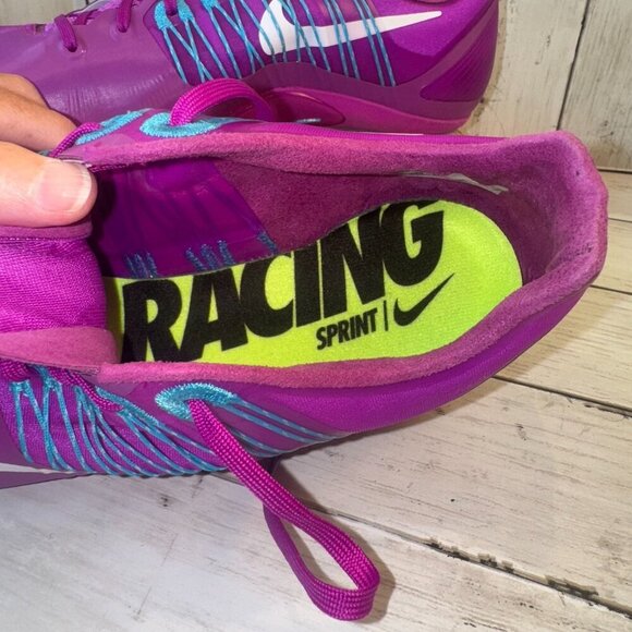 Nike Zoom CELAR V5 Sprint Flywire Track Spike Running Shoes Mens Sz 13 - Picture 11 of 12